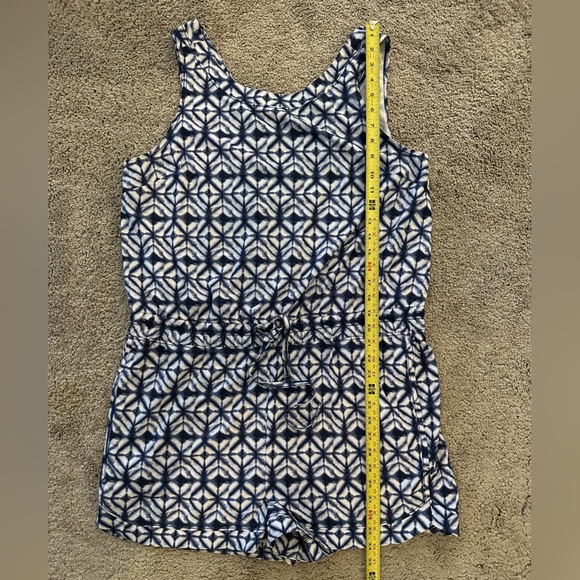 EUC Athleta Romper Blue Batik - Picture 4 of 8